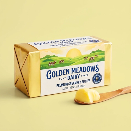 butter packaging