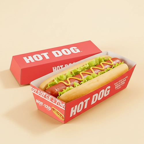 custom hot dog boxes