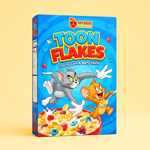 custom-printed-blue-cereal-box