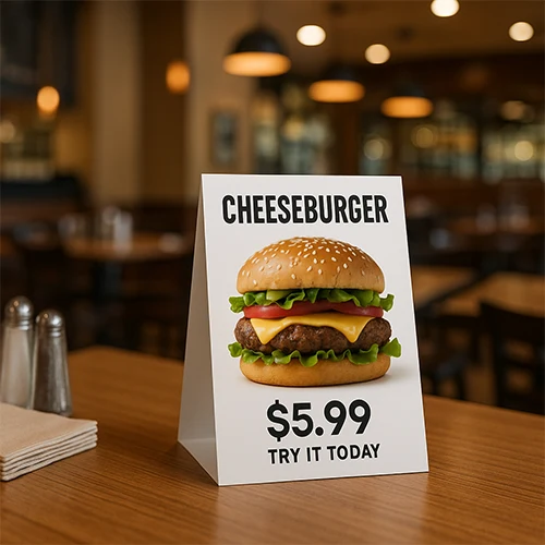 table tents
