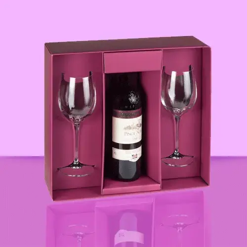 wine glass gift box